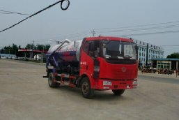 解放J6驾驶室9吨吸污车